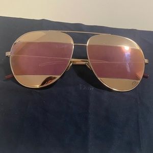 Dior 2 Tone Pink Sunglasses